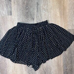 Identity Boutique Polka Dot Floral Skort